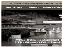 Tablet Screenshot of floridaavenuegrill.com